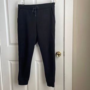 Uniqlo Black Fleece Lined Jogger Tapered Sweatpants Women’s Large